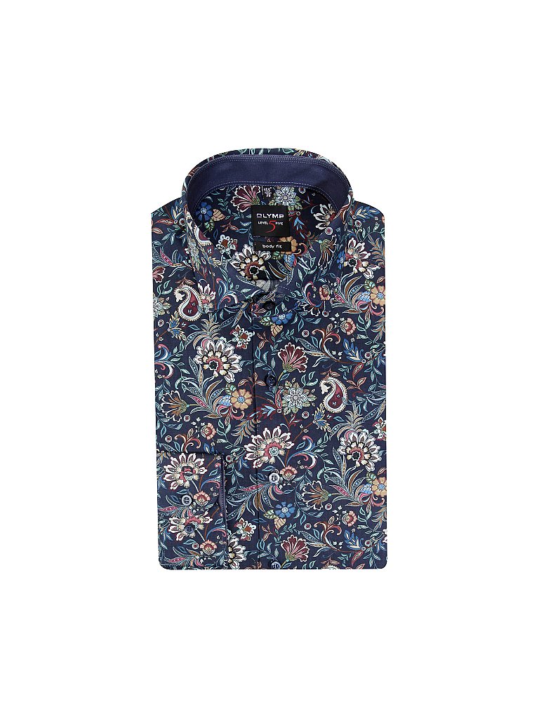 OLYMP LEVEL FIVE Hemd Body Fit  blau | 38