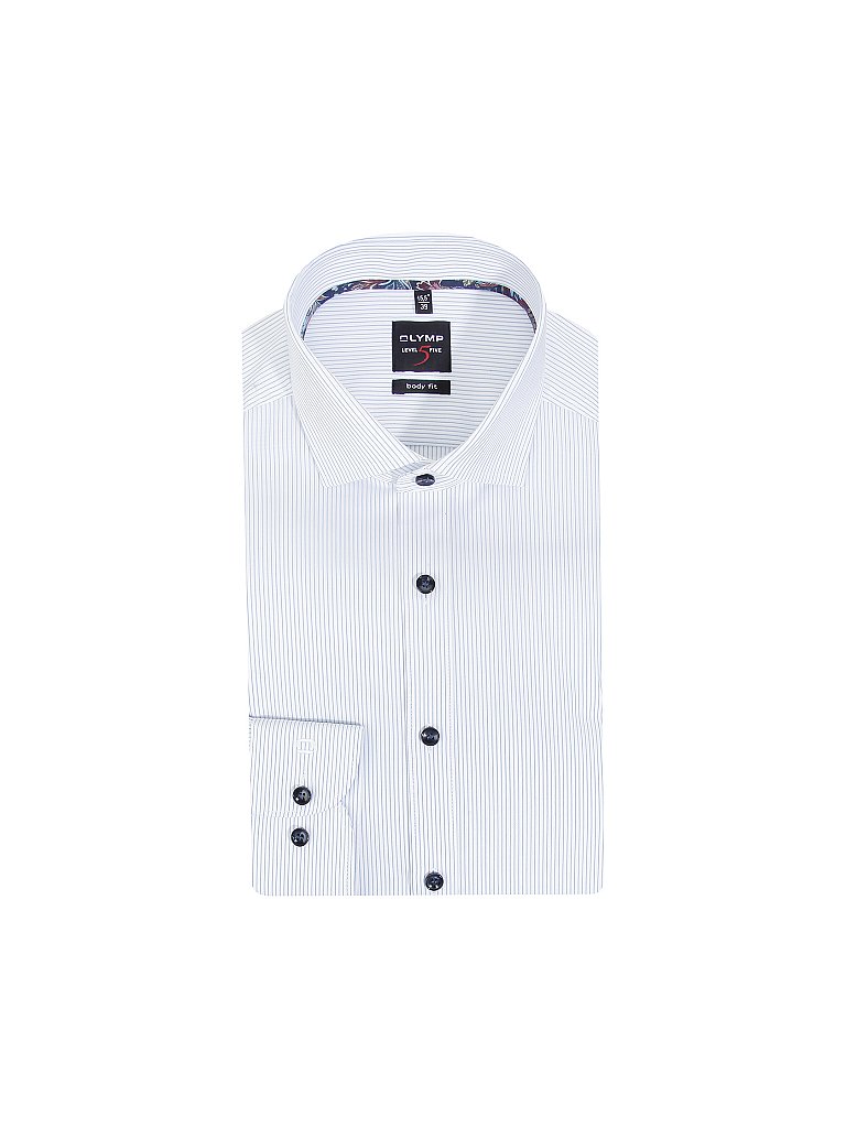 OLYMP LEVEL FIVE Hemd Body Fit blau | 41