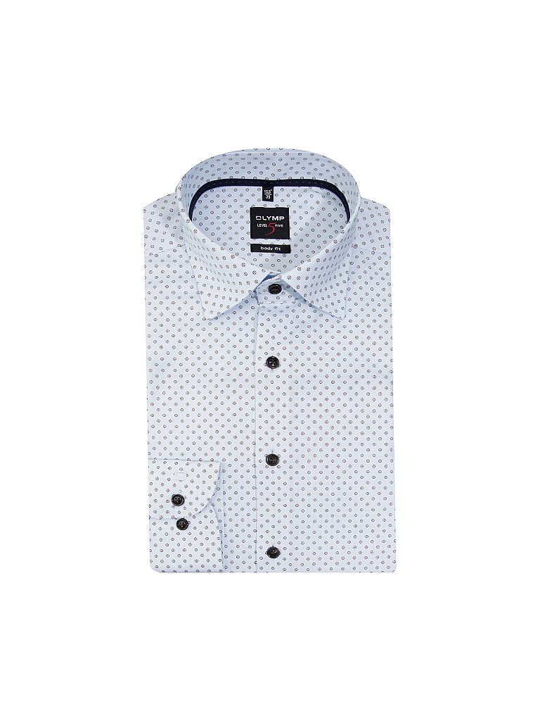 OLYMP LEVEL FIVE Hemd Body Fit blau | 42