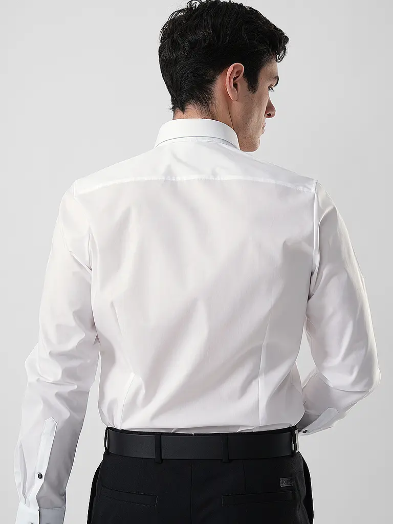 OLYMP LEVEL FIVE | Hemd Body Fit | Weiss