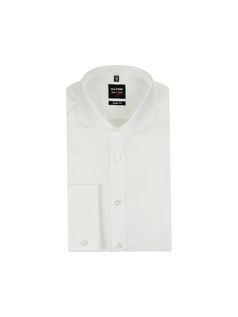 OLYMP LEVEL FIVE | Hemd Body-Fit | beige