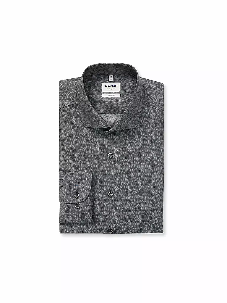 OLYMP LEVEL FIVE | Hemd Slim Fit  | grau