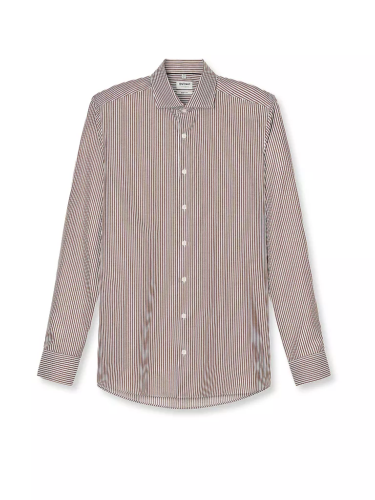 OLYMP LEVEL FIVE | Hemd Slim Fit  | hellbraun
