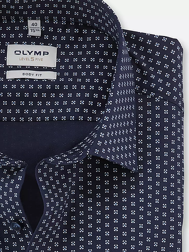 OLYMP LEVEL FIVE | Hemd Slim Fit | dunkelblau