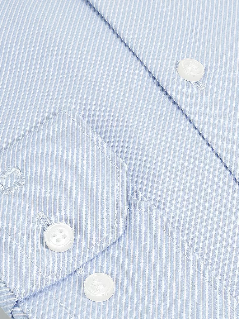 OLYMP NO.6 | Hemd Super Slim Fit  | blau