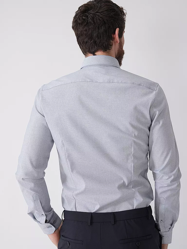 OLYMP NO.6 | Hemd Super Slim Fit  | dunkelblau