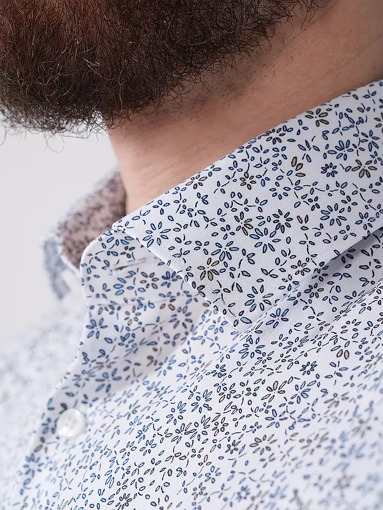OLYMP NO.6 | Hemd Super Slim Fit | weiss