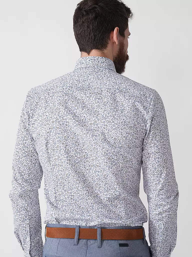 OLYMP NO.6 | Hemd Super Slim Fit | weiss