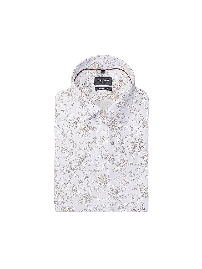 OLYMP Hemd Modern Fit beige | 44