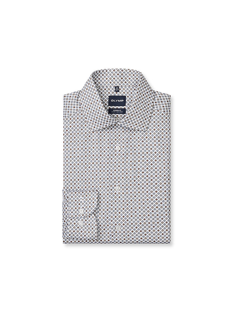 OLYMP Hemd Modern Fit  hellbraun | 40