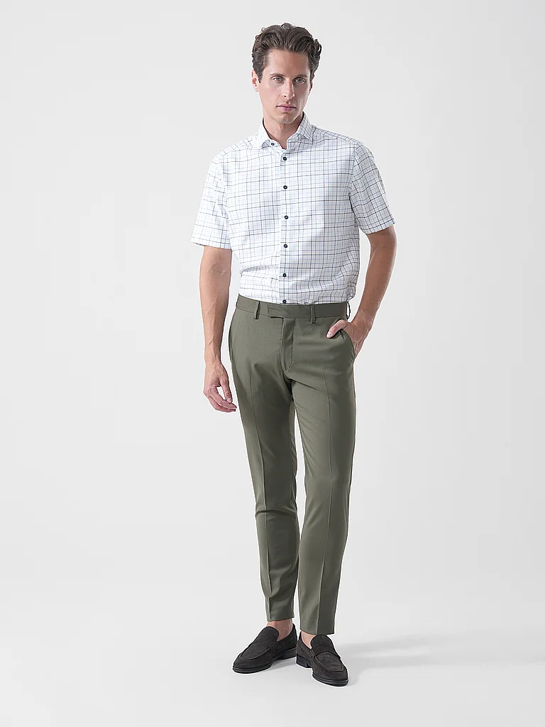 Olymp Hemd Modern Fit Weiss | 43