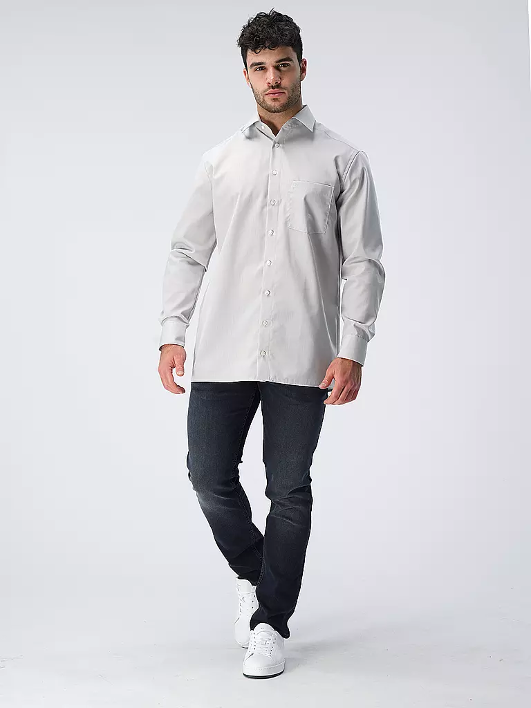 OLYMP | Hemd Comfort Fit | blau