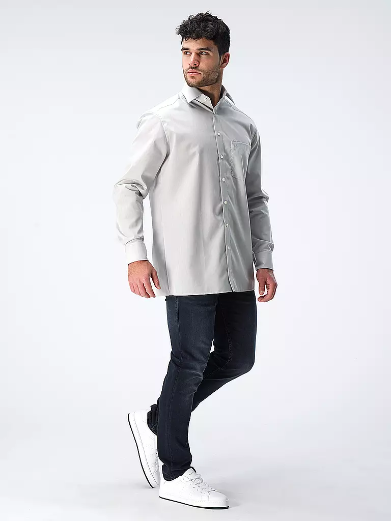 OLYMP | Hemd Comfort Fit | blau