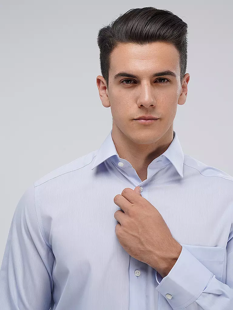 OLYMP | Hemd Comfort Fit | grau