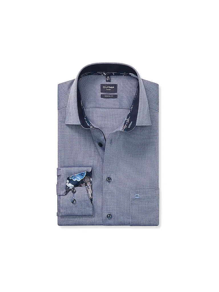 OLYMP | Hemd Modern Fit  | blau