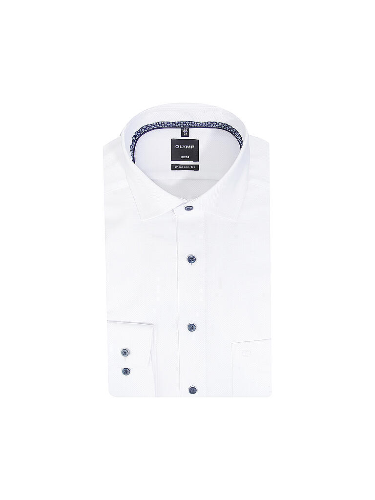 OLYMP | Hemd Modern Fit | weiß