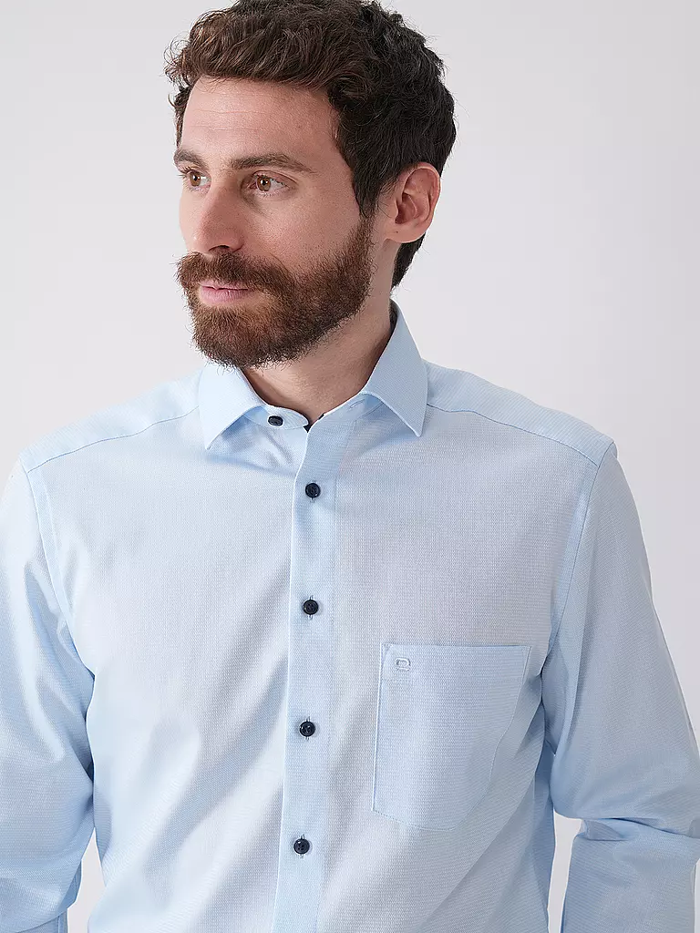 OLYMP | Hemd Modern Fit | rosa