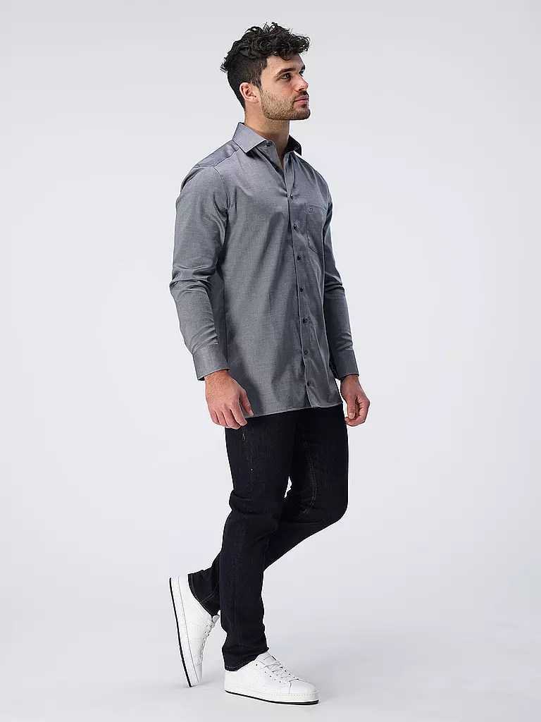 OLYMP | Hemd Modern Fit | blau