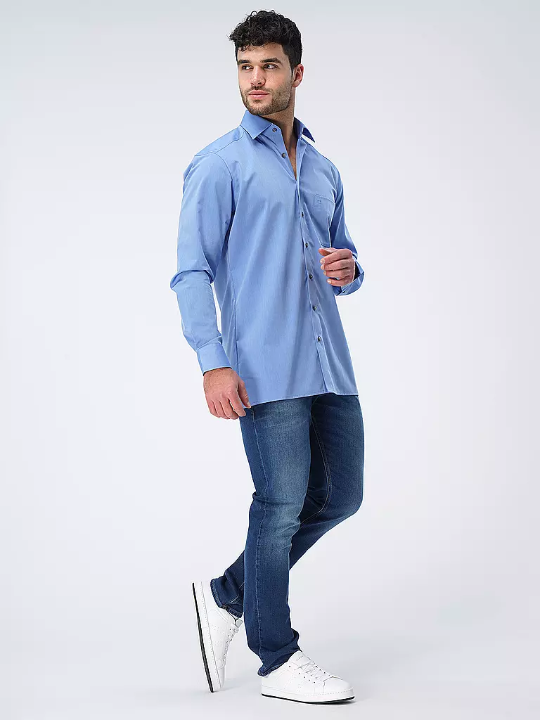 OLYMP | Hemd Modern Fit | grau