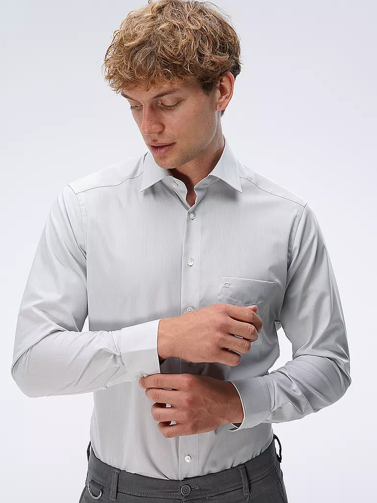 OLYMP | Hemd Modern Fit | blau