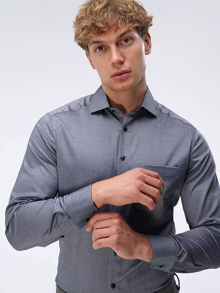 OLYMP | Hemd Modern Fit | blau