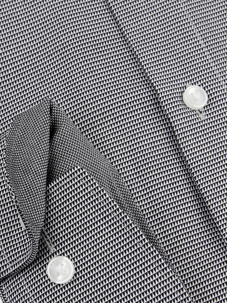 OLYMP | Hemd Modern-Fit (Extralange Ärmel) | schwarz