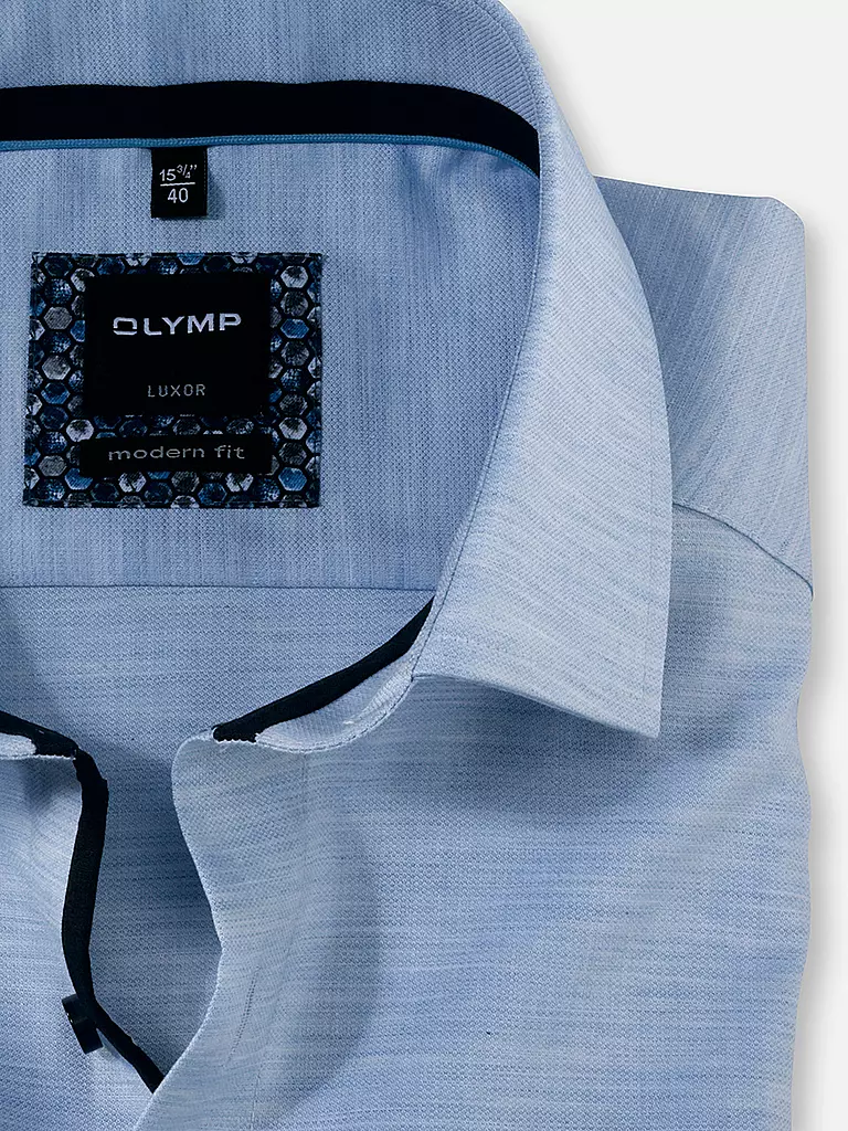 OLYMP | Hemd Regular Fit  | blau
