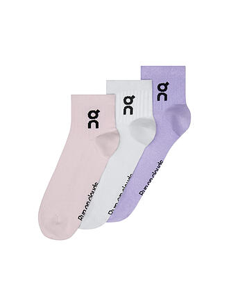 ON | Socken 3er Pkg. orchid bloom