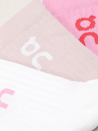 ON | Socken 3er Pkg. mauve rasberry
