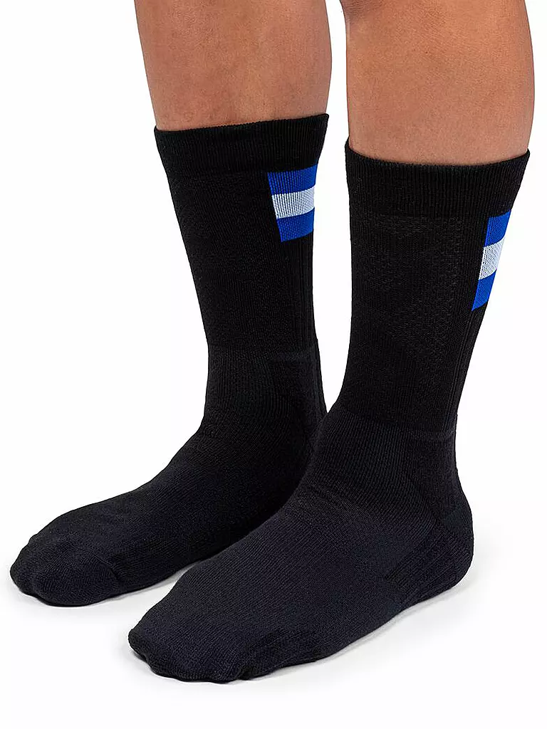 ON | Herren Socken black / indigo | schwarz