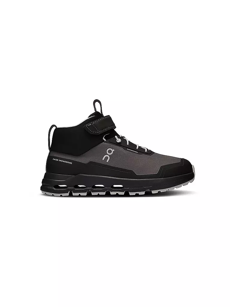 ON | Jungen Sneakers CLOUDHERO MID WATERPROOF | schwarz