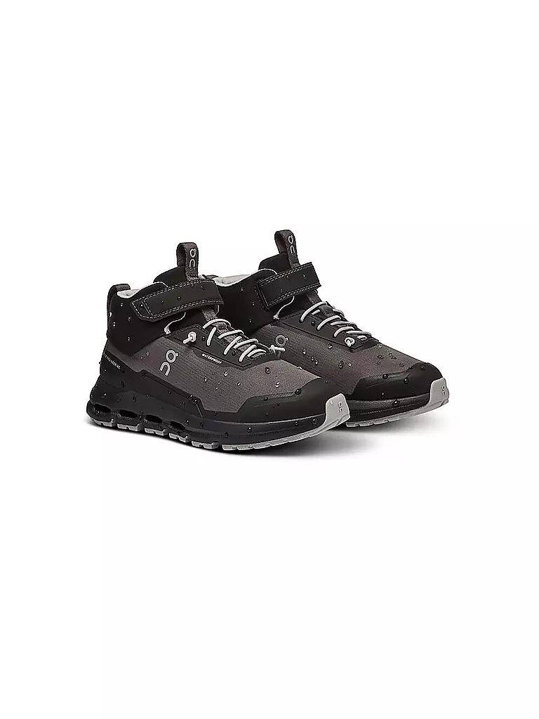 ON | Jungen Sneakers CLOUDHERO MID WATERPROOF | schwarz