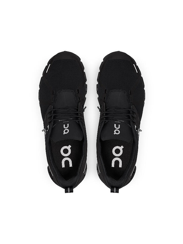 ON | Sneaker CLOUD 5 WATERPROOF | schwarz