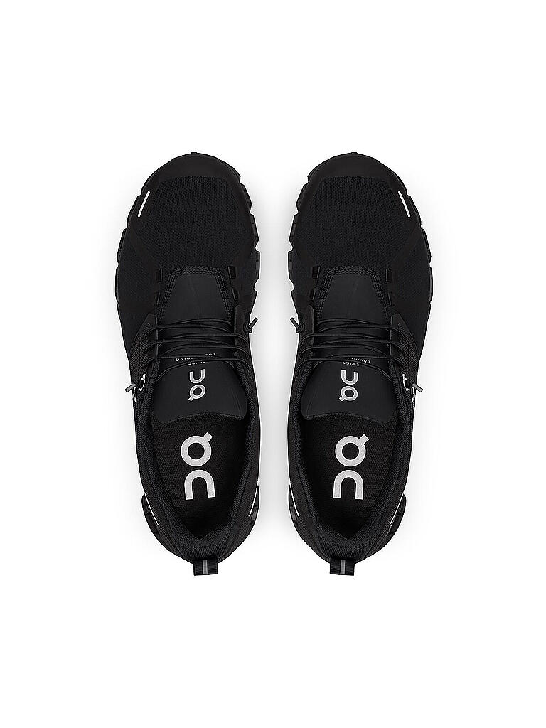 ON | Sneaker CLOUD 5 WATERPROOF | schwarz