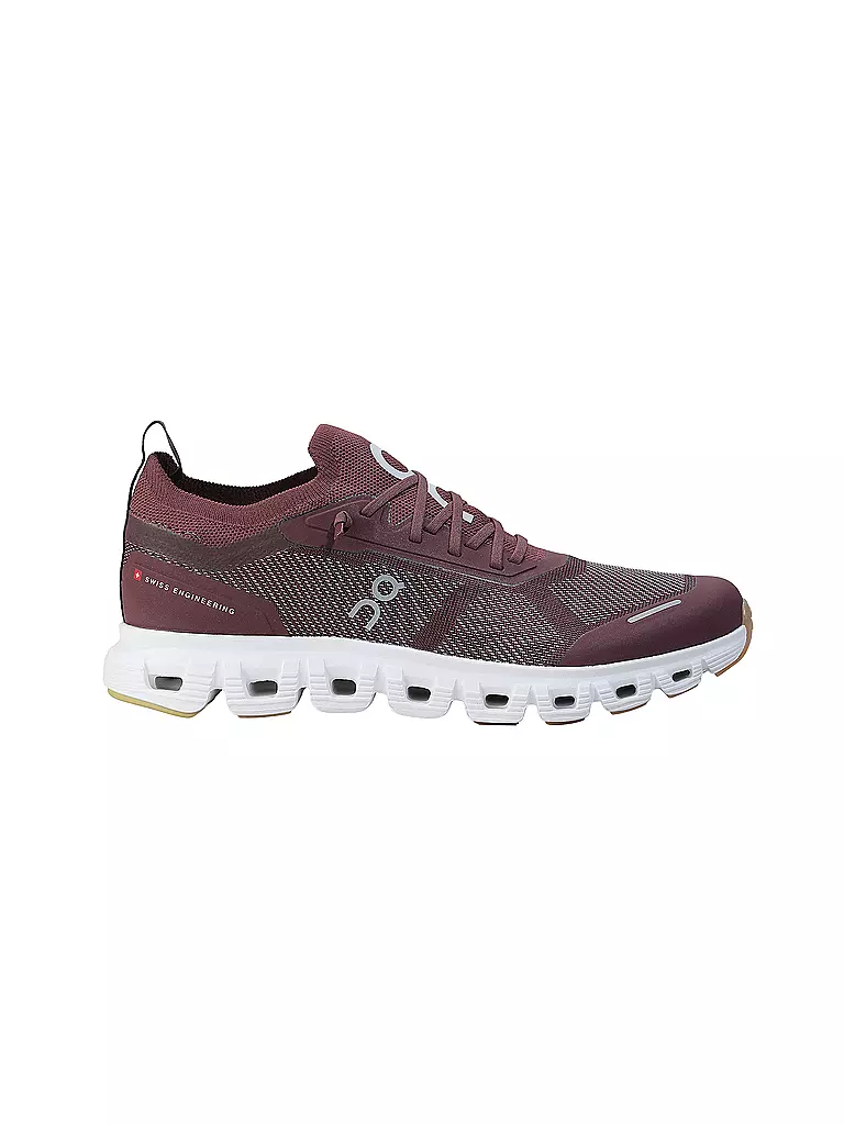 ON | Sneaker CLOUD 6 VERSA | dunkelrot