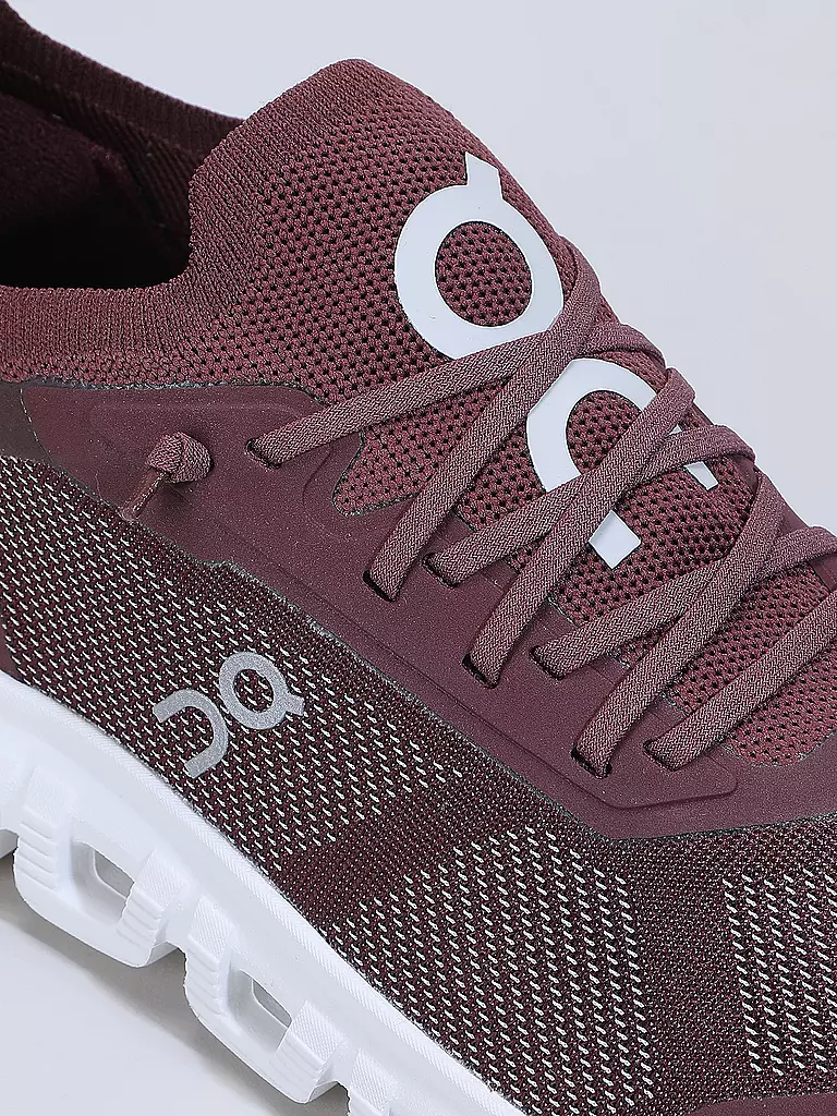 ON | Sneaker CLOUD 6 VERSA | dunkelrot