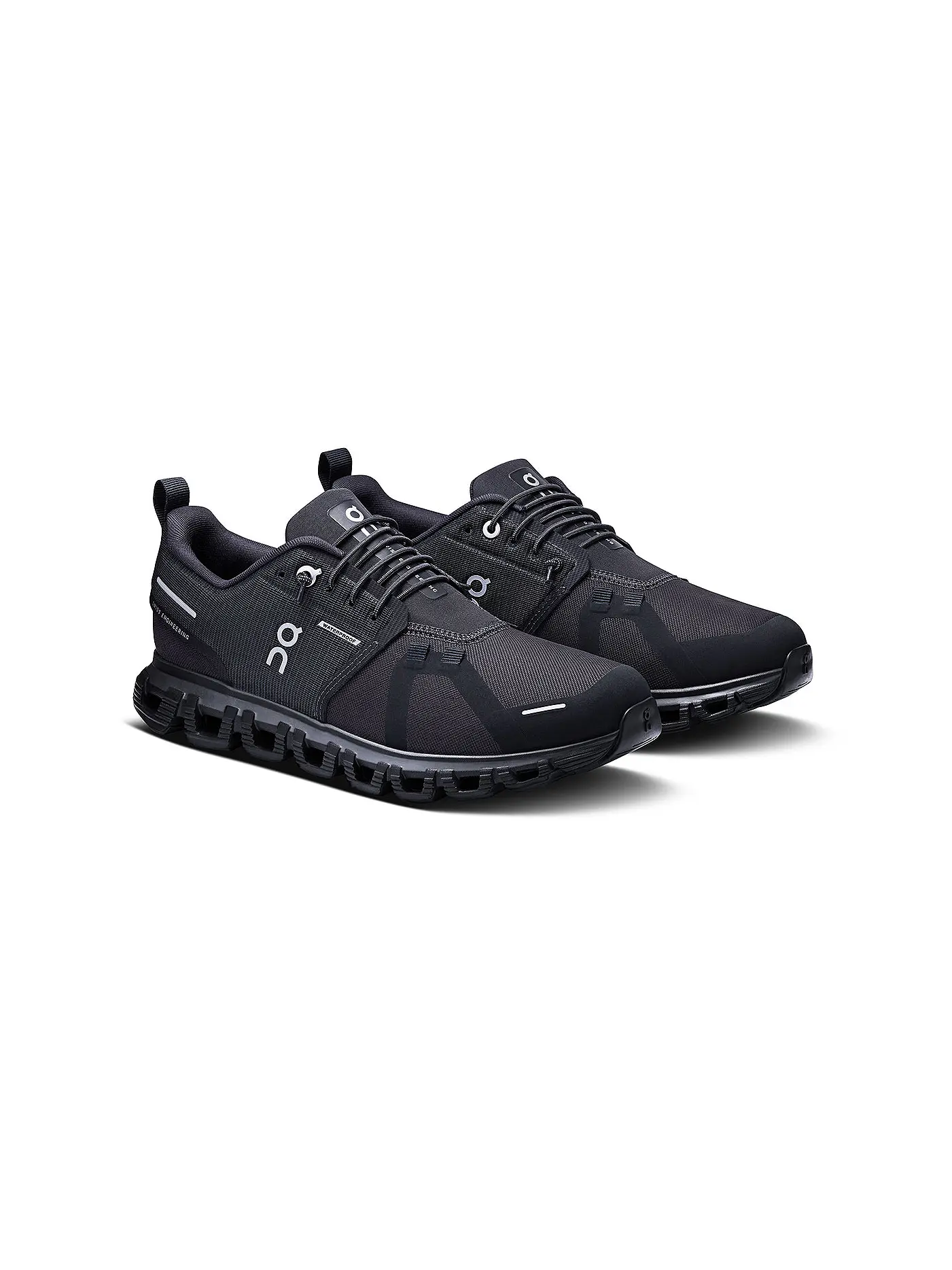 ON | Sneaker CLOUD 6 WATERPROOF | schwarz