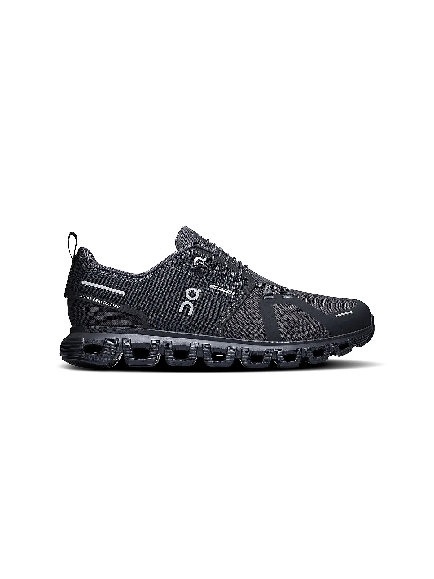 ON | Sneaker CLOUD 6 WATERPROOF | schwarz
