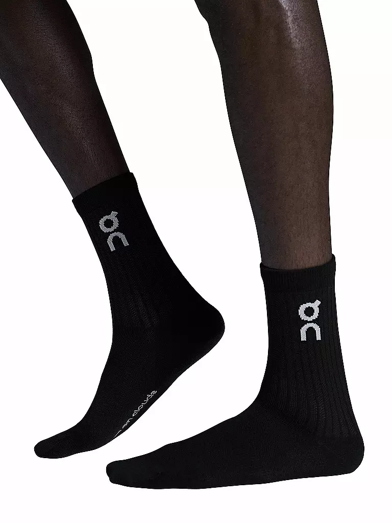 ON | Socken 3er Pkg. black | schwarz