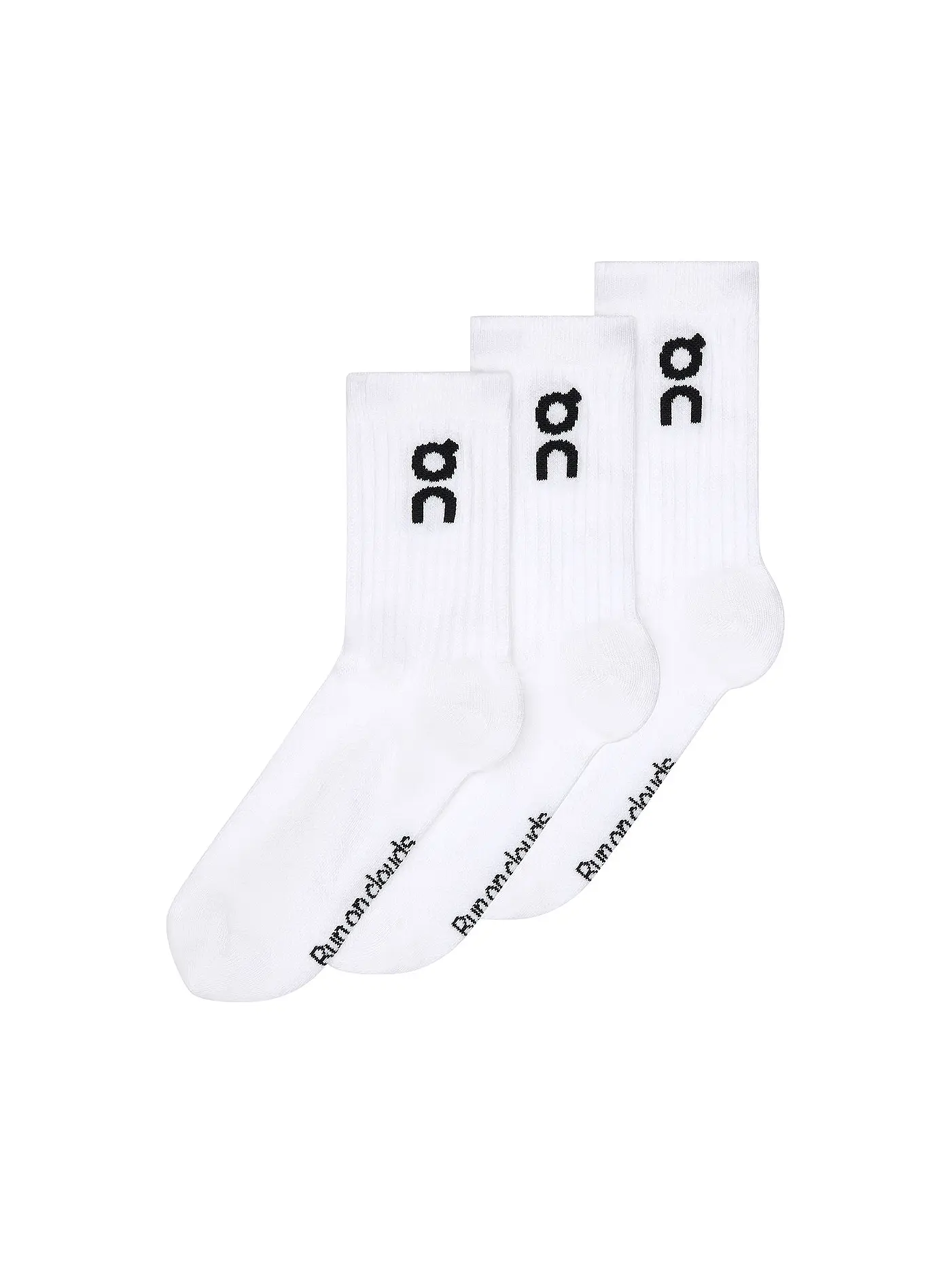 ON | Socken 3er Pkg. white | weiss