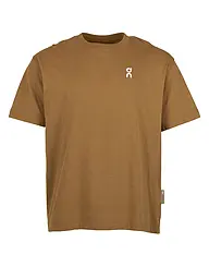 ON | T-Shirt CLUB T | camel