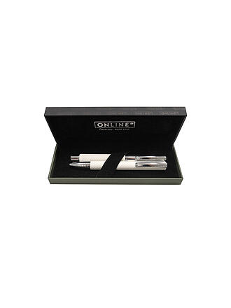 ONLINE PEN | Geschenkset - Füllhalter und Kugelschreiber Vision Profile White