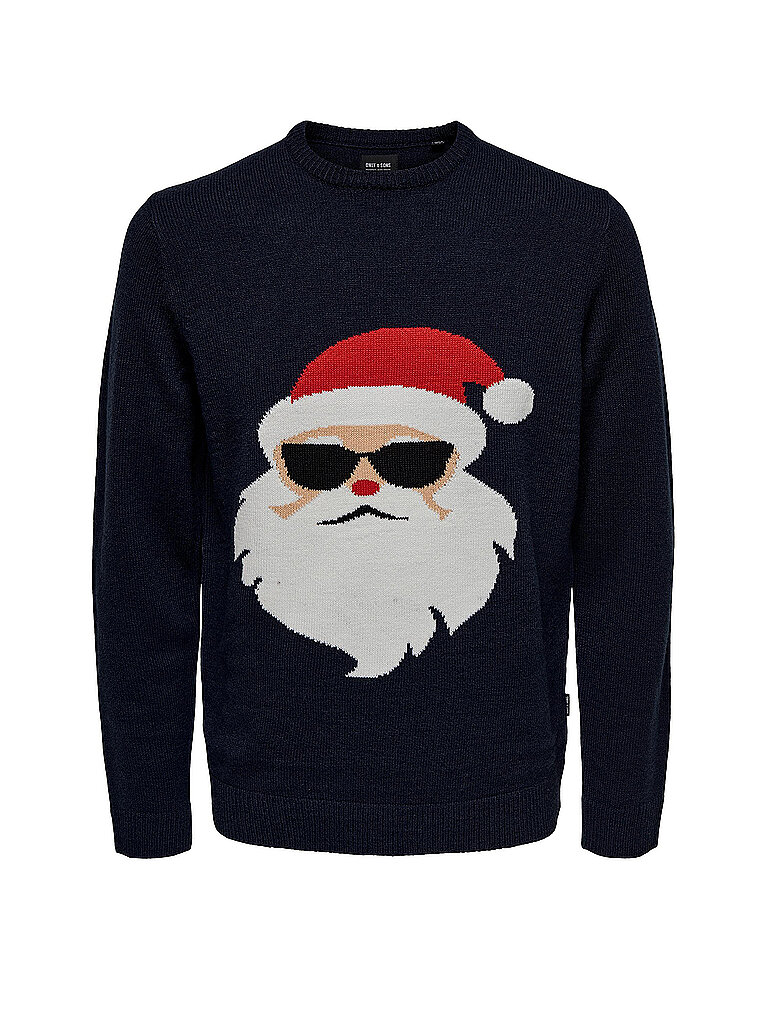 only & sons pullover  onsxmas blau | s