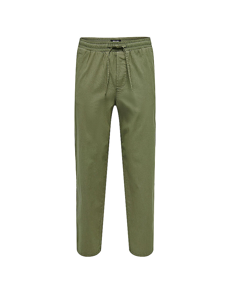 only & sons chino onssinus olive | l