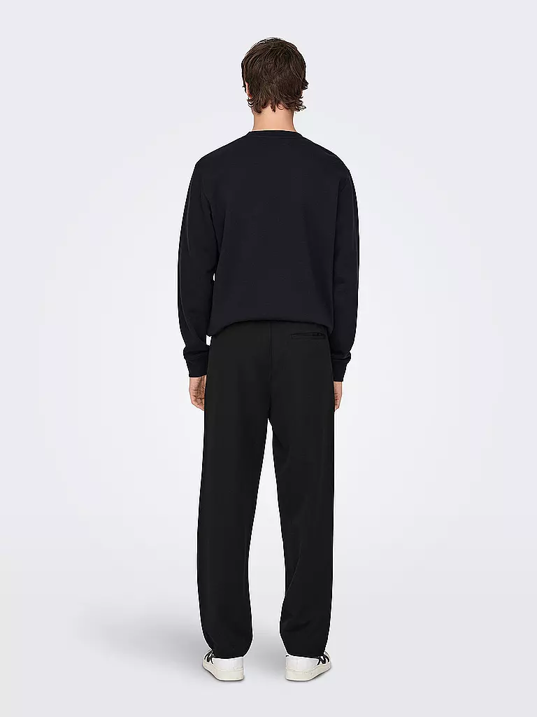 ONLY & SONS | Chino Loose Fit ONSSINUS  | schwarz