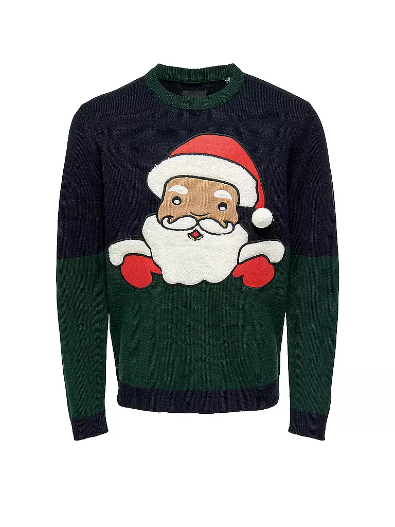 ONLY & SONS | Pullover ONSXMAS  | blau