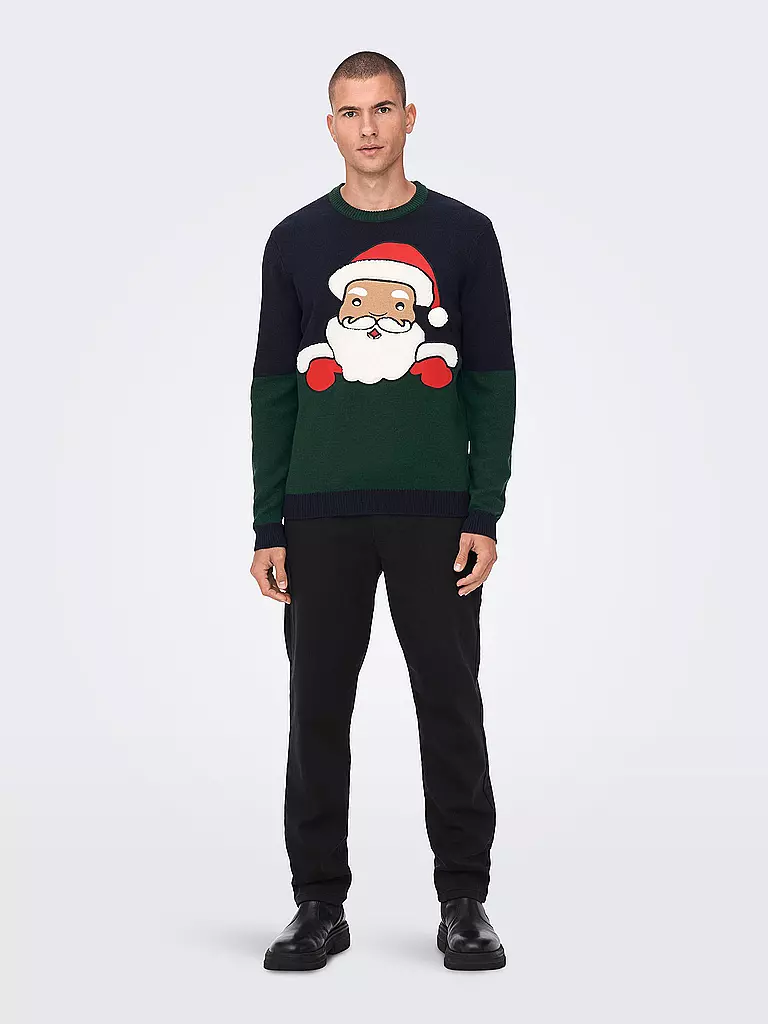 ONLY & SONS | Pullover ONSXMAS  | blau