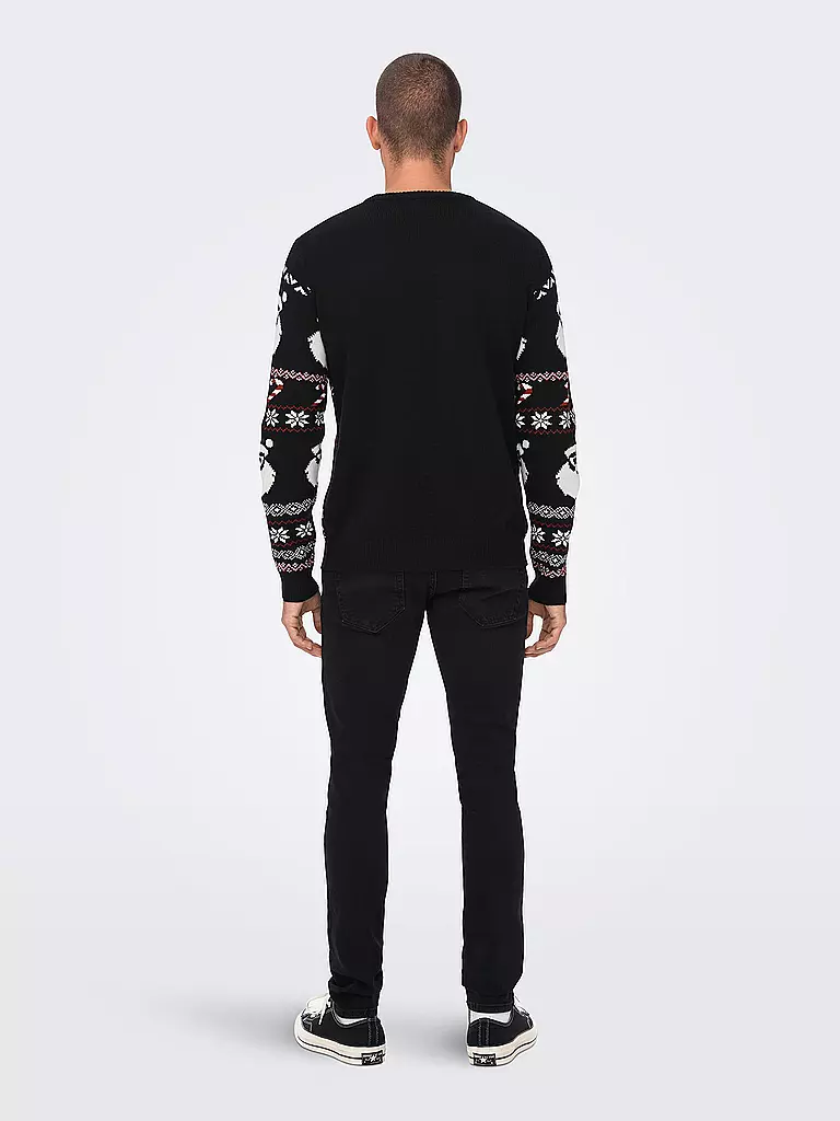 ONLY & SONS | Pullover ONSXMAS  | schwarz