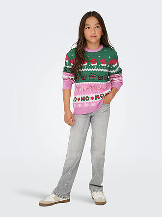 ONLY | Pull pour fille KMGHOHO
Marque: ONLY
Couleur: rose
Catégories: Mode, Enfants, Filles

Longueur des manches: Manches longues
Encolure: Col rond
Matière: Tricot, Polyacrylique / Acrylique
Motif: Norvégien, Imprimé
Coupe (vêtements d'extérieur): Regula