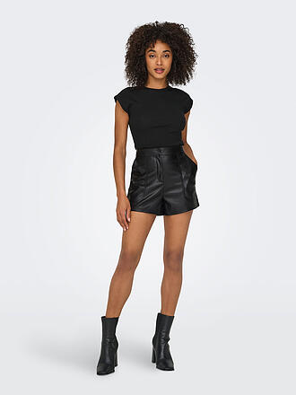 ONLY | Shorts en similicuir ONLTRICIA